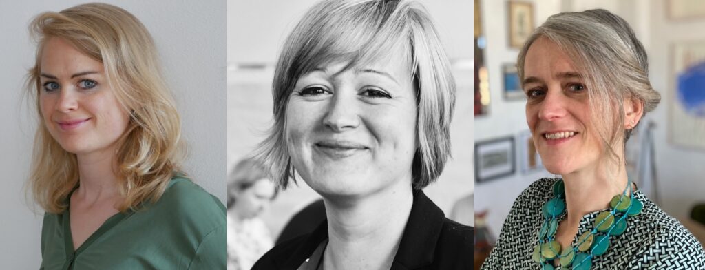 Erfolgsteam OstX: Portraits von drei weiße Frauen